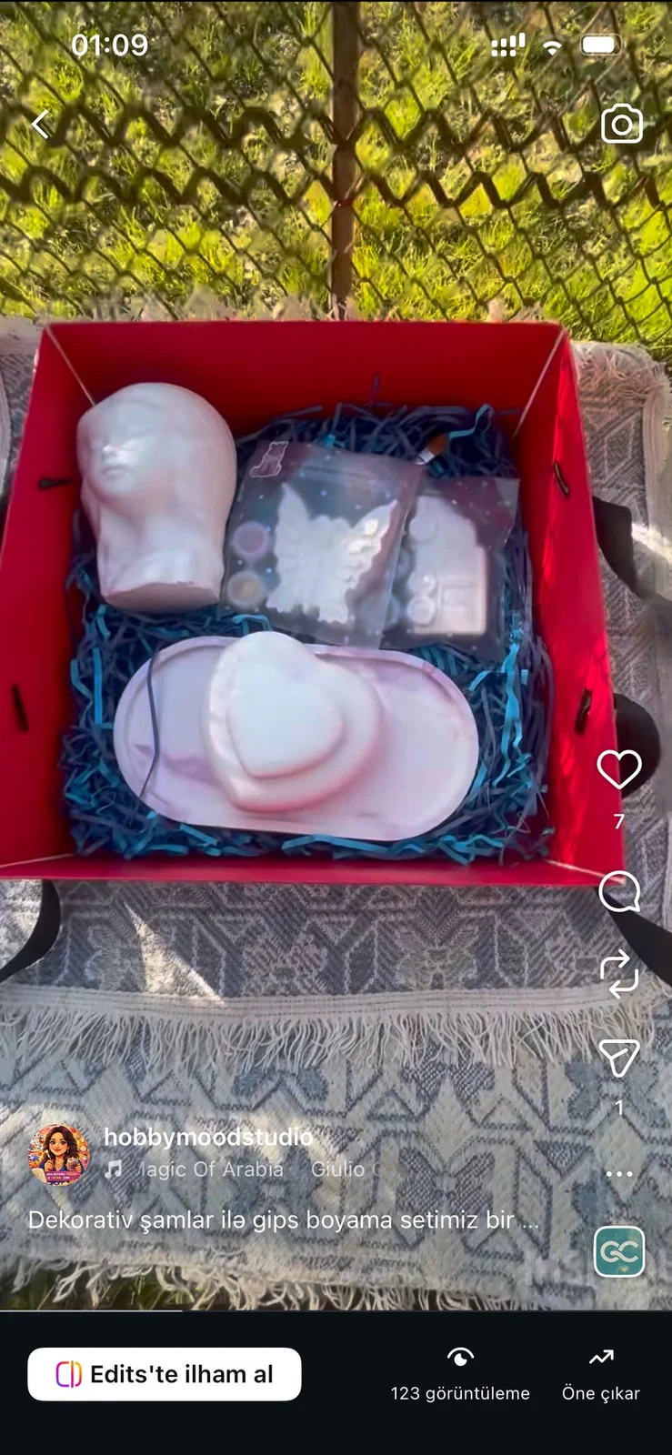 Dekorativ şamlar❤️