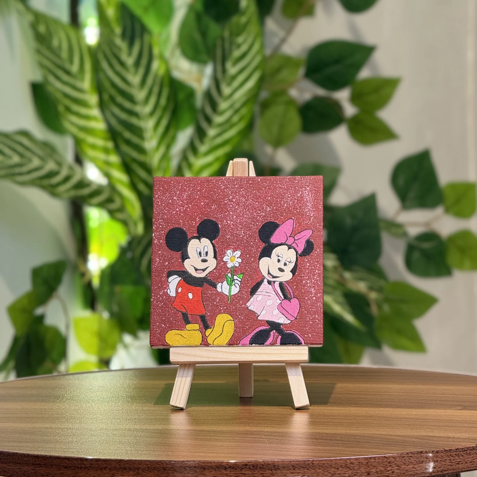 Mini tablo Mickey Minnie