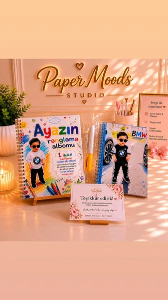 Uşaqlarınıza özəl boyama kitab 3