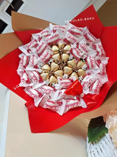 Şokoladlı buketlər 2