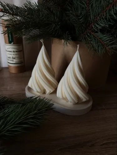 Twirl candle