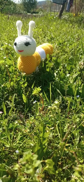 Amigurumi tırtıl