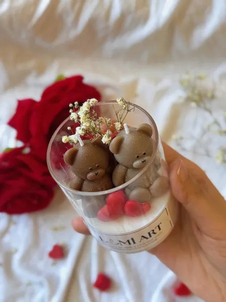 Gift handmade candles 1
