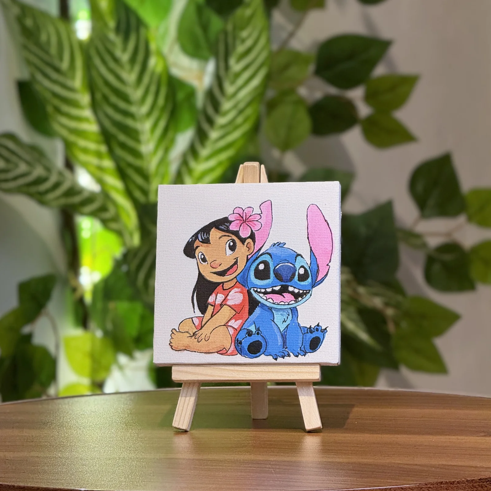 Mini tablo Stitch və Lilo