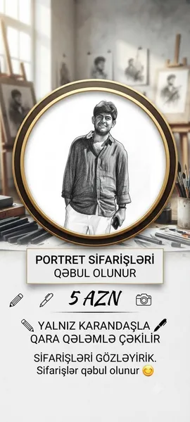  portre rəsm 1