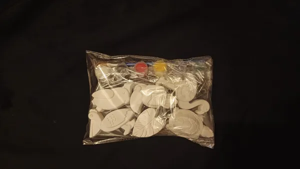 Uşaqlar üçün gips boyama dəsi. 4