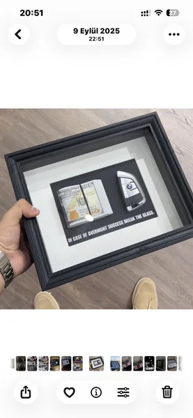 Premium Money Frame 5