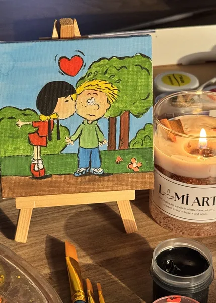 "Cedric" gift mini painting