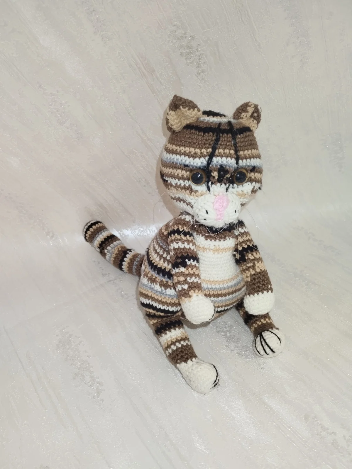 Hand knitted toys
