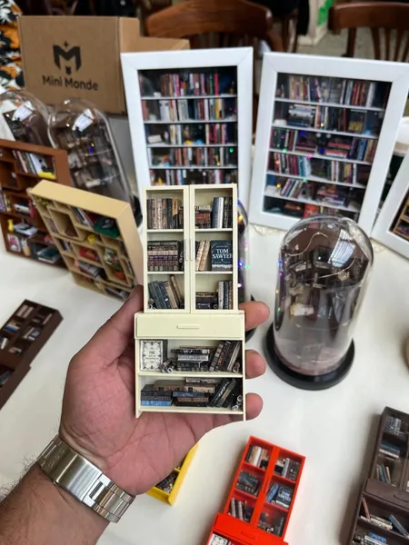 Miniatür kitab rəfi
