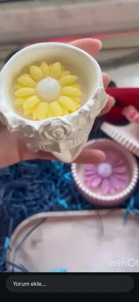 Hədiyyəlik şam seti🌸 2