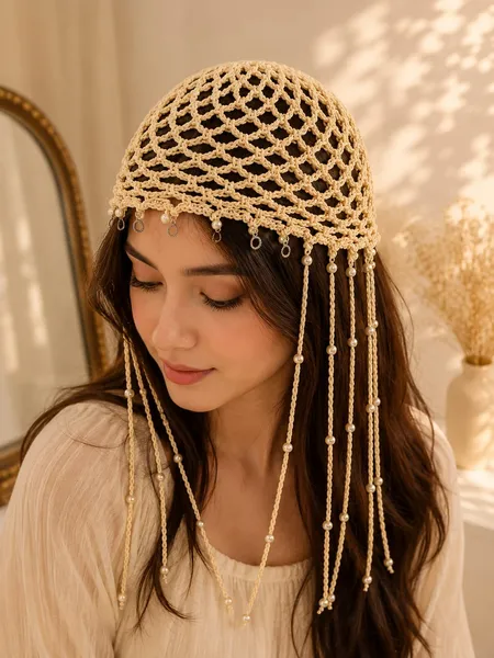 Saçağlı bandana 2