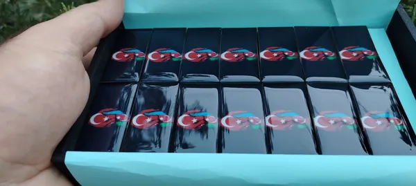 Epoksi məhlulundan dominolar  3