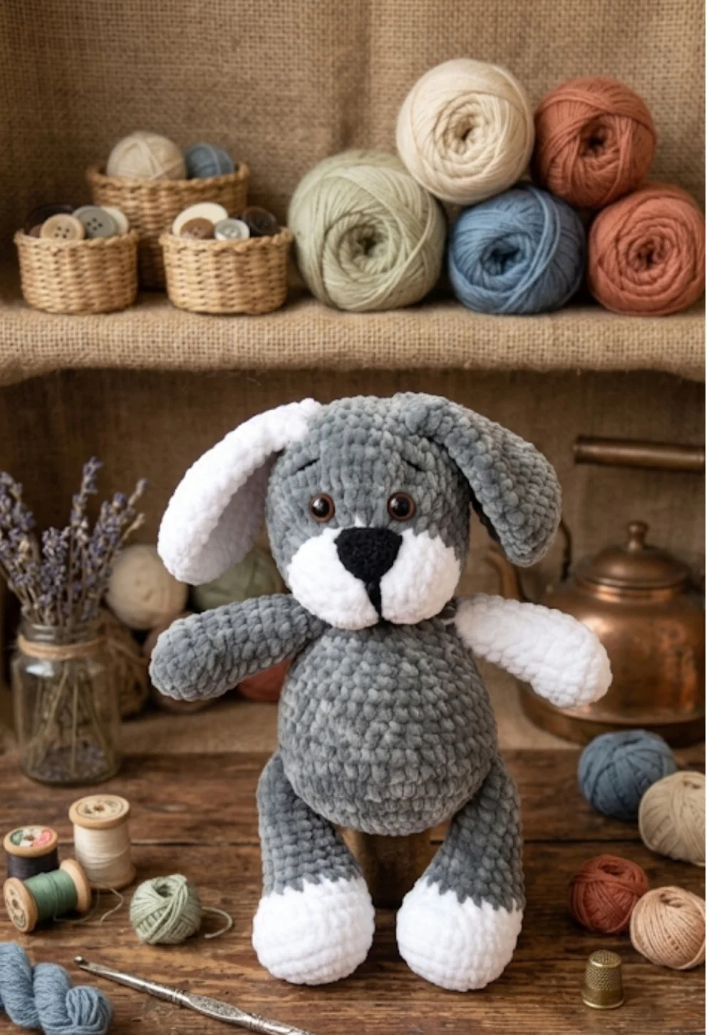 Amigurumi sevimli it