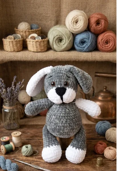 Amigurumi sevimli it