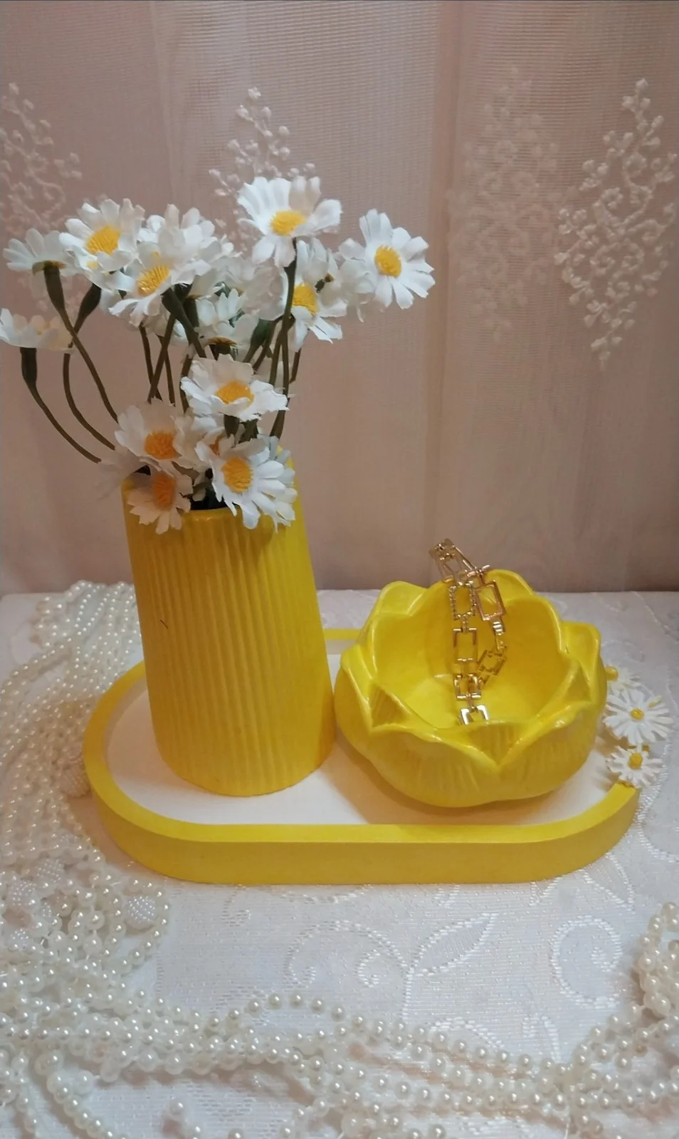 Sarı dekorum💛