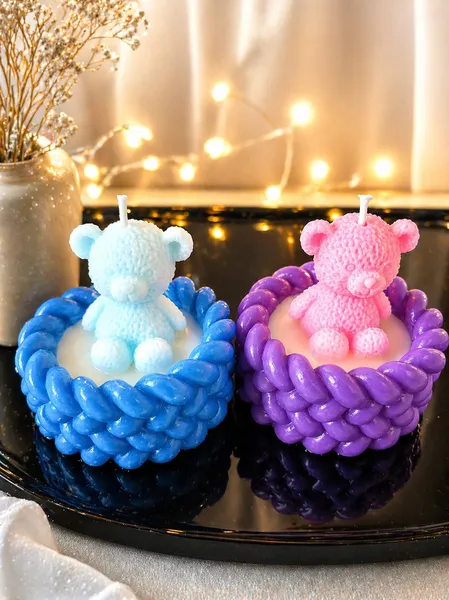 Handmade scented candles