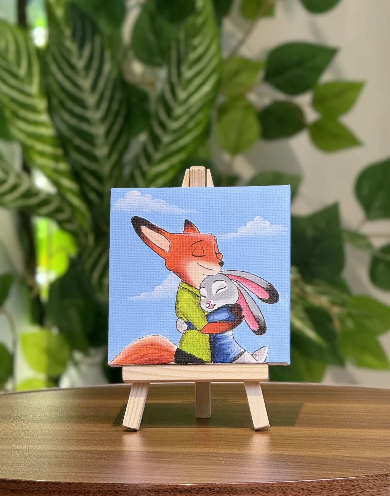 Mini tablo Zootopia 10x10 sm
