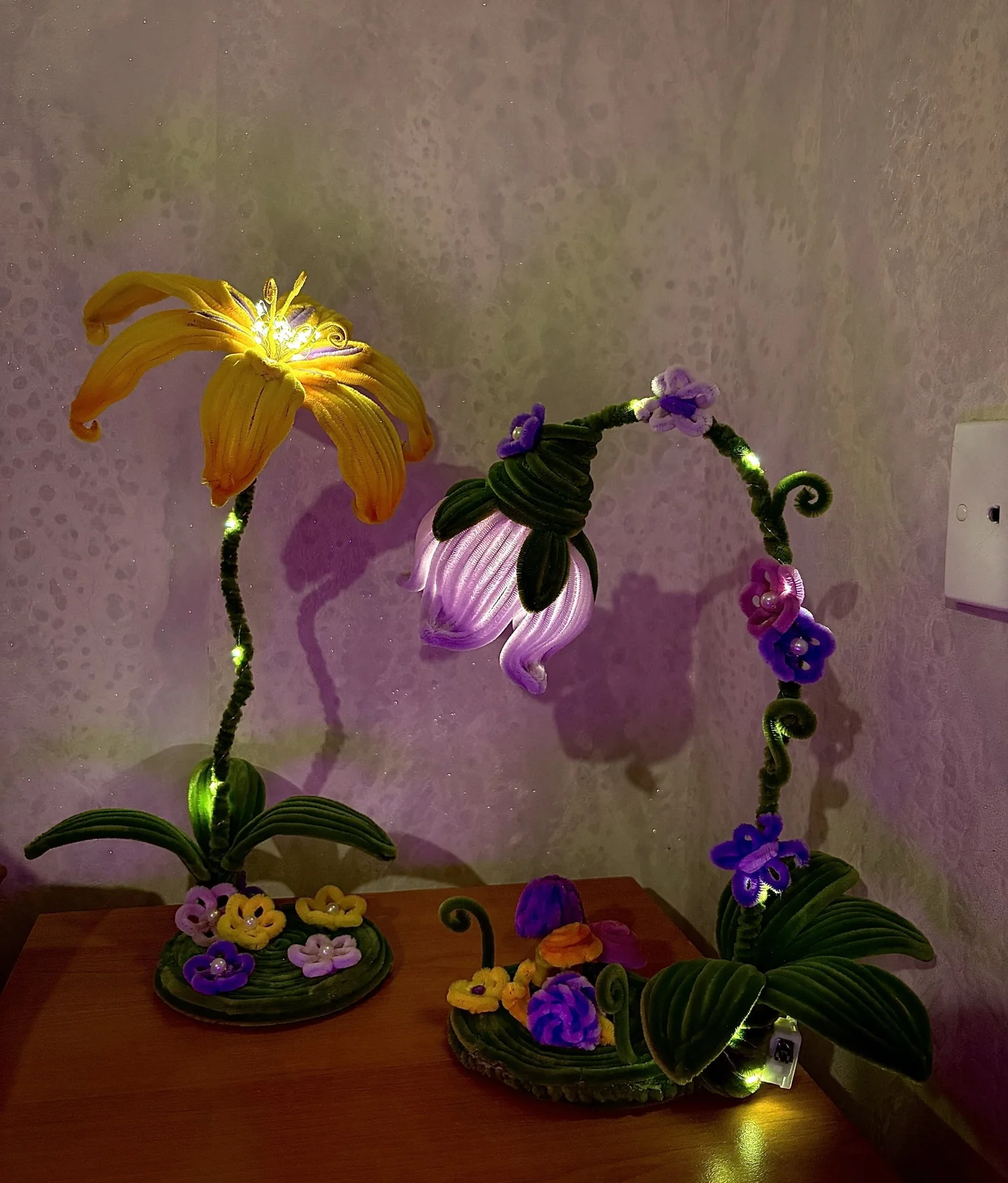 Şönil lampalar 🌷✨