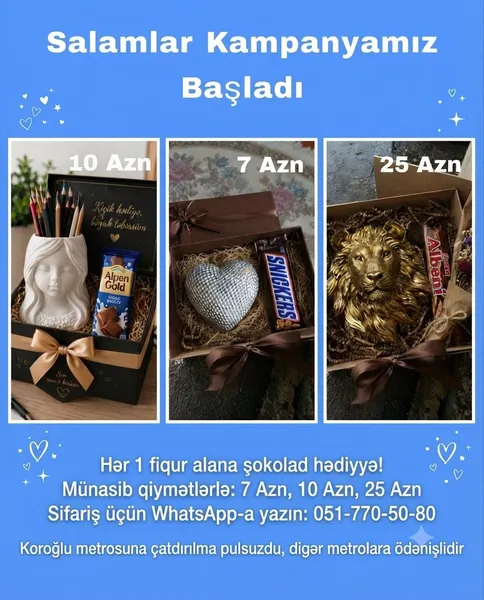  gips fiqurlar hədiyəlik