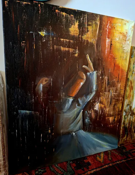 Kətanda rəsm  4