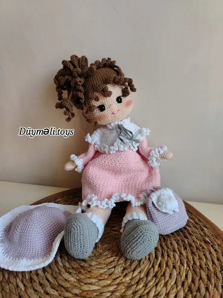 Əl işi toxunma Kukla 🌸  2