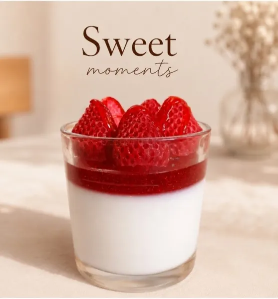 Strawberry soya şam