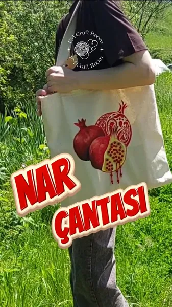 Kətan çanta( əl işi)