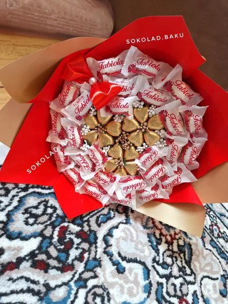 Şokoladlı buketlər 1