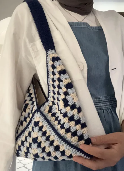 Əl işi Granny Square Çantalar 2