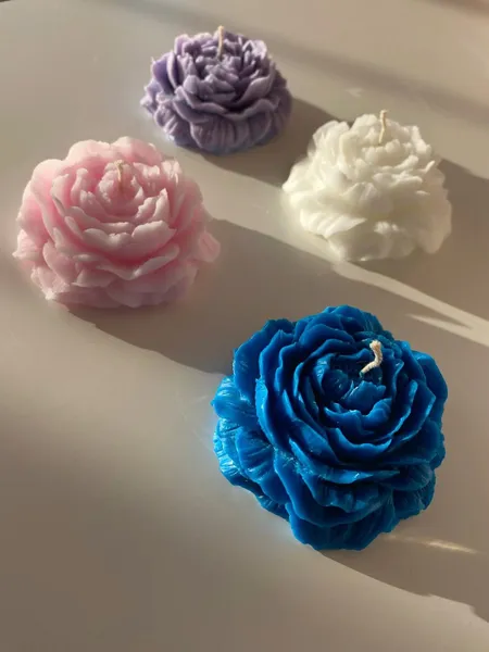 Soy wax rose