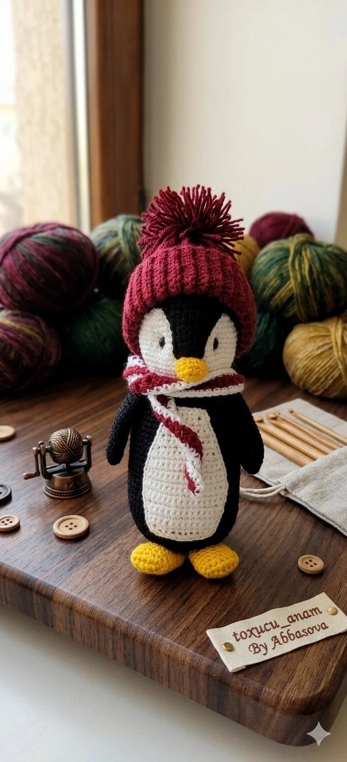 Handmade penguin