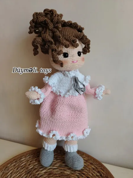 Əl işi toxunma Kukla 🌸  3