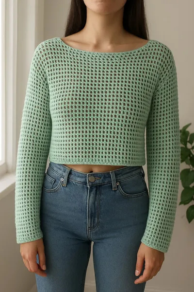 🤍 Minimalist Crop Top 3