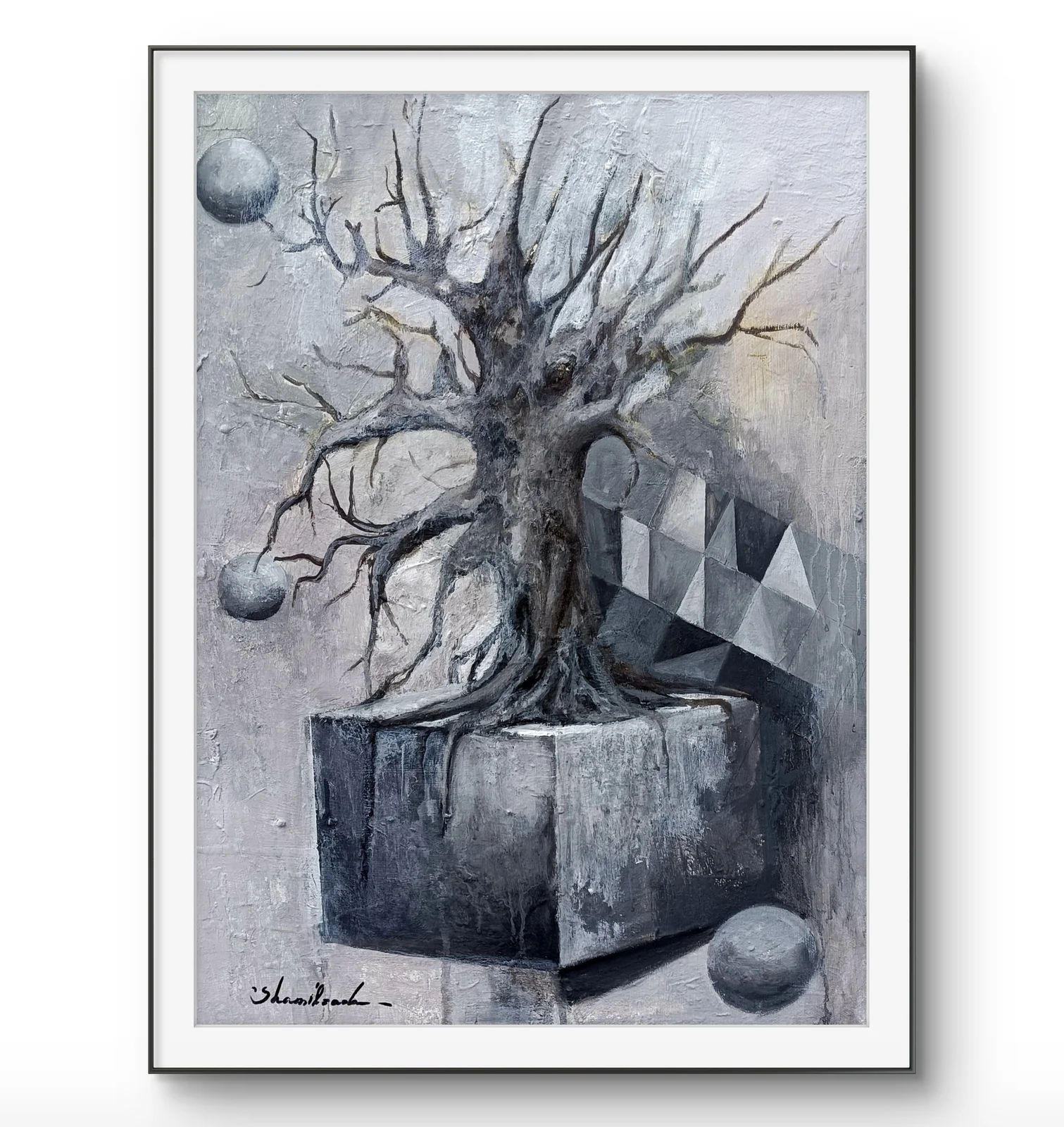 Kətan yağlıboya 45x60