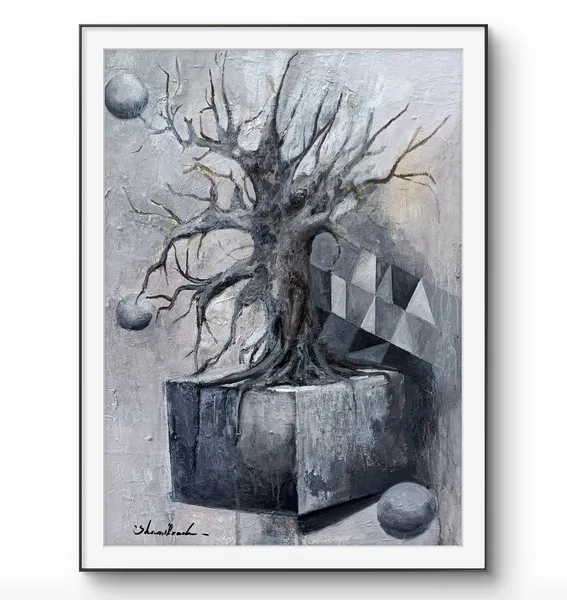 Kətan yağlıboya 45x60