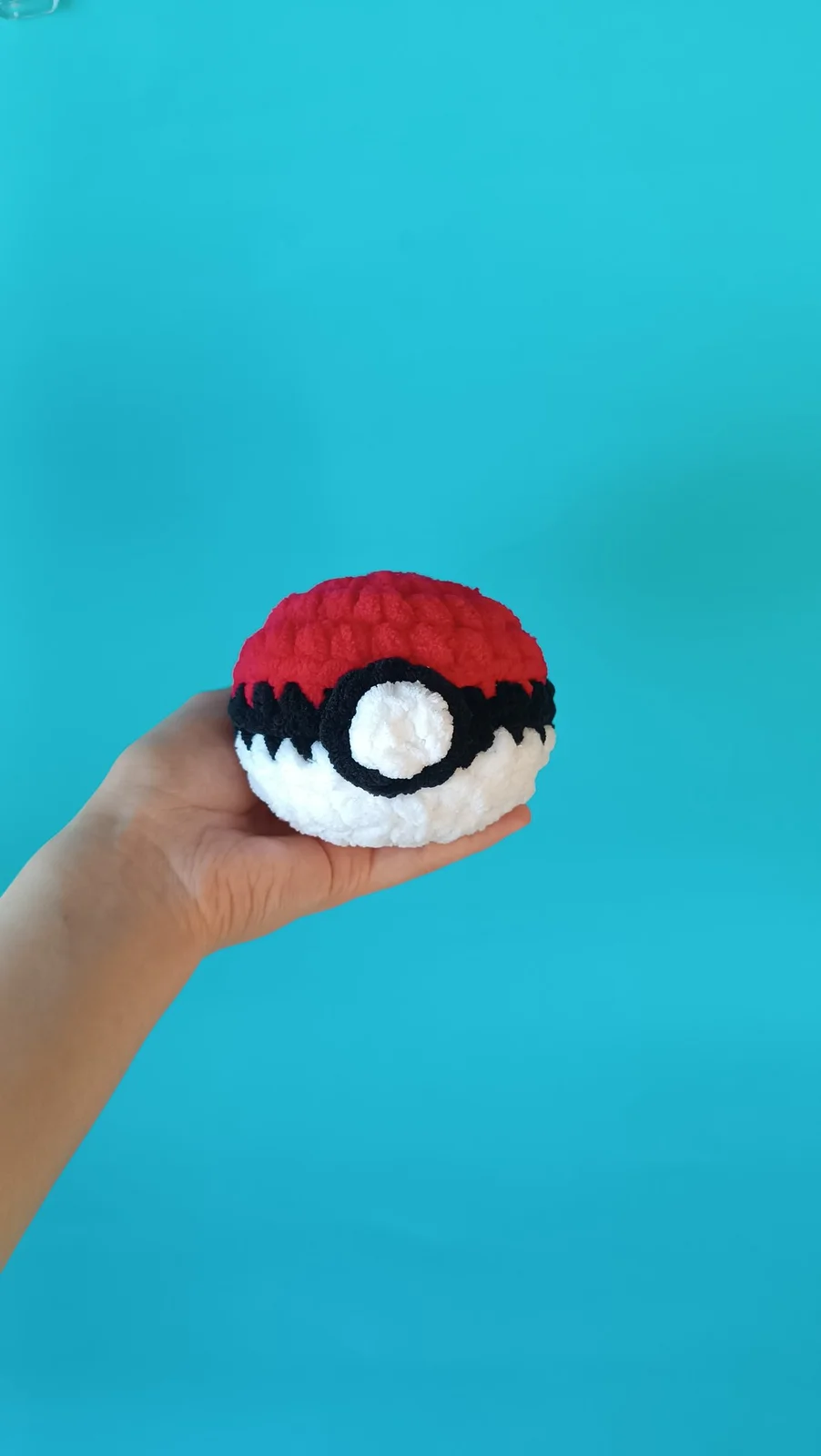 Əl işi toxunma PokeBall❤️