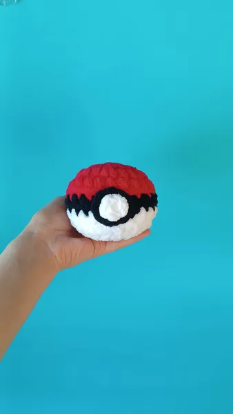 Əl işi toxunma PokeBall❤️ 1