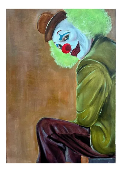 “Joker” yağlı boya ilə