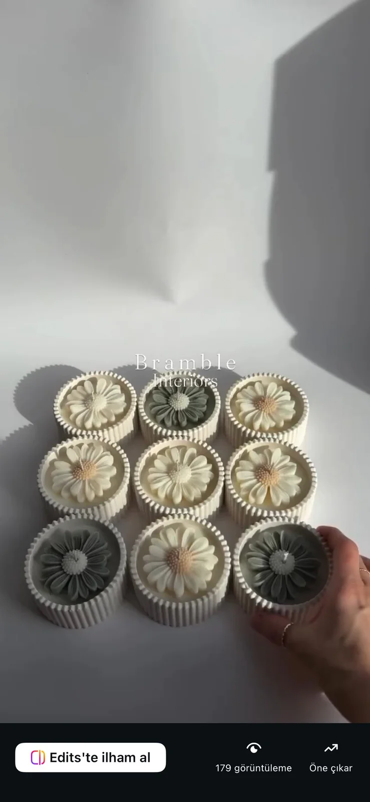 Əl işi ətirli şam 🌸
