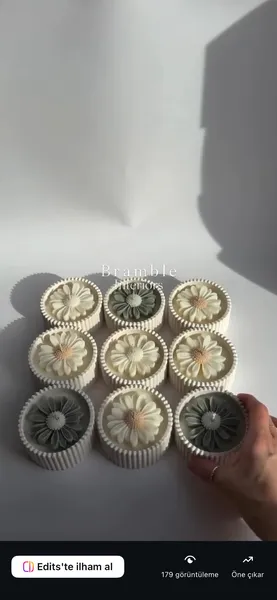 Əl işi ətirli şam 🌸