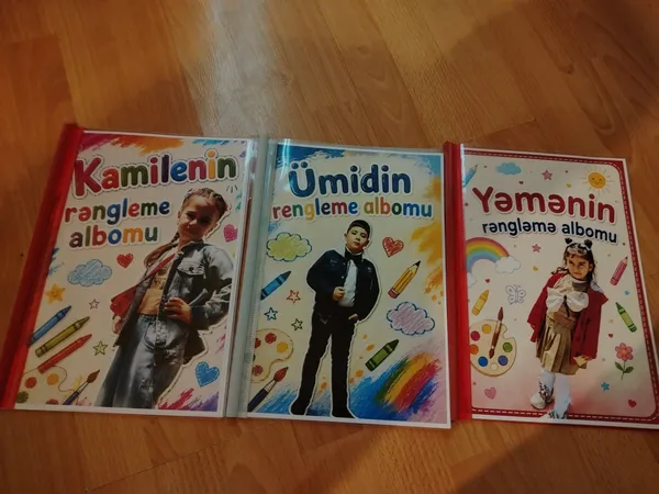 Uşaqlarınıza özəl boyama kitab 1