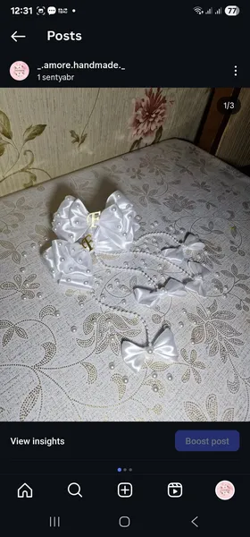 Əl işi olan bant
