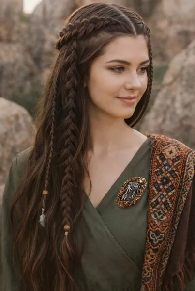 Qobustan temalı broşlar 3