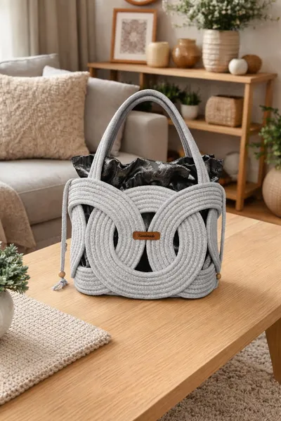  Çox gözel əl işi çantam,👜😊  1