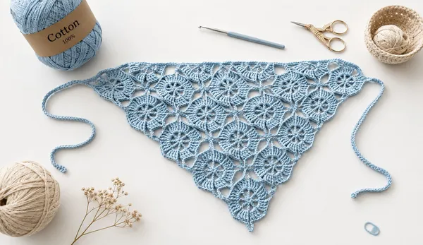 Əl işi bandana. 2
