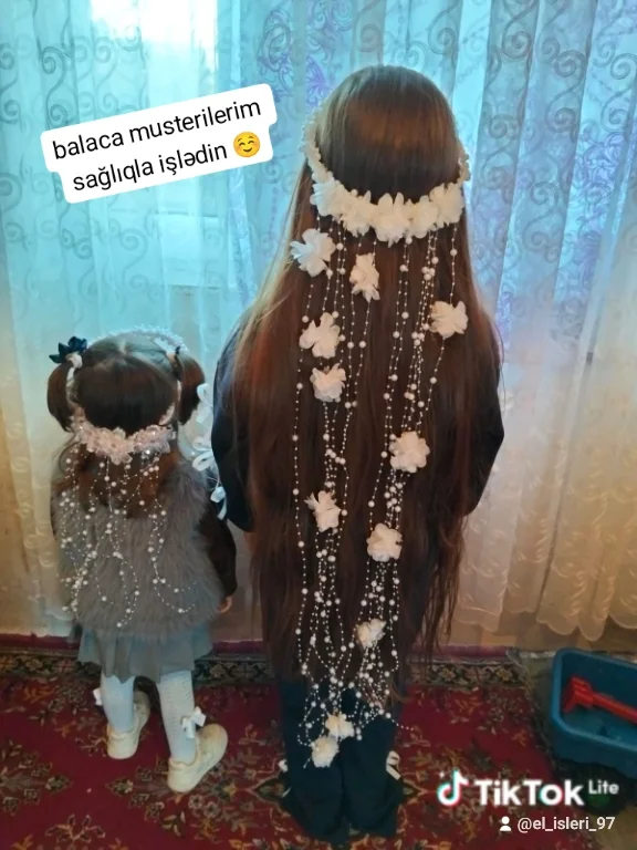 Son zəng toy xına üçün taclar