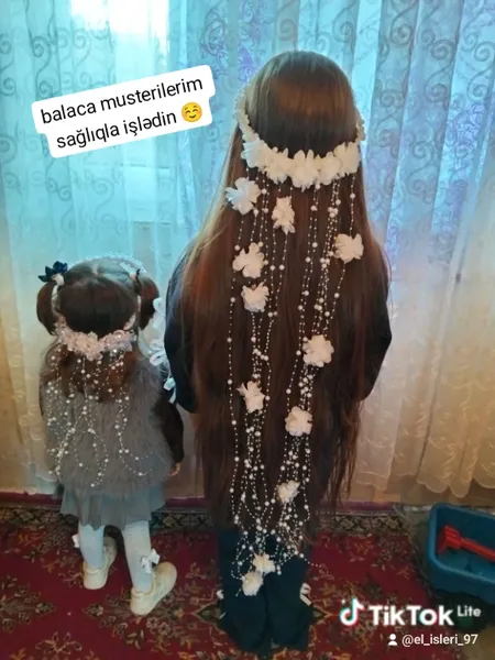 Son zəng toy xına üçün taclar