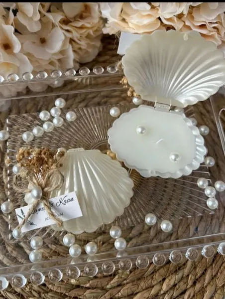 İsdiridyə formalı şam 🦪🕯️ 3