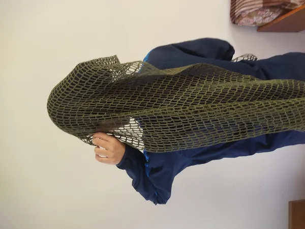 Əl işi.Papaq,şərf 4